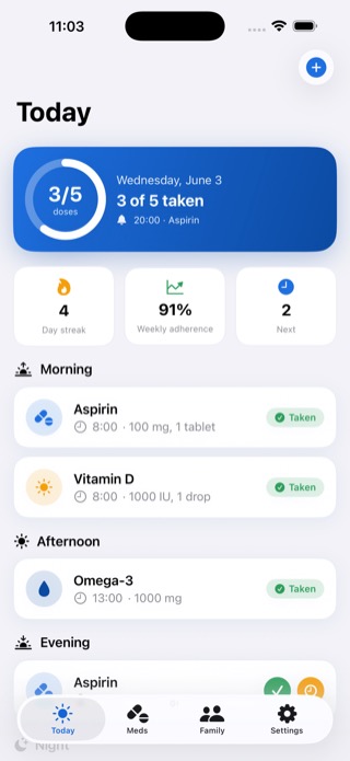 DoseAlly screenshot 1